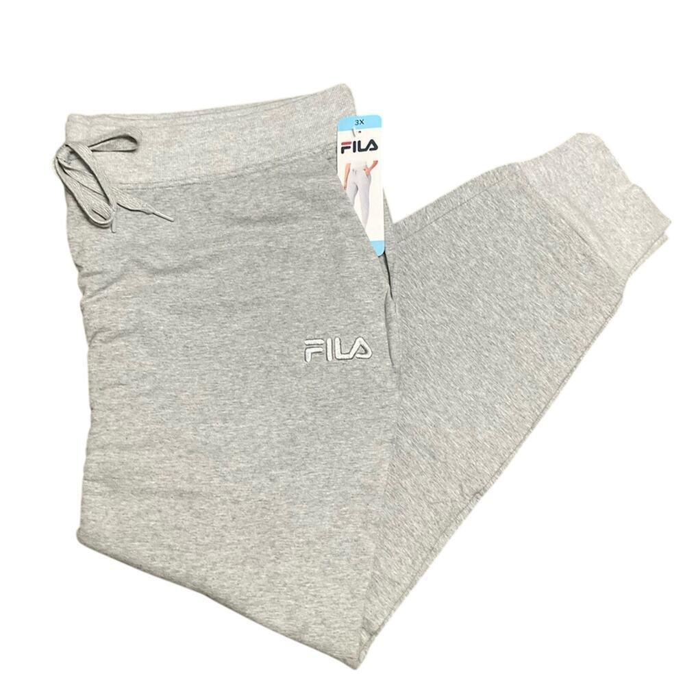 Fila Women's Athletic Joggers Pants  French Terry Size 3X NWT